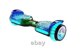 Green ZIMX POWER G11 Infinity LED Wheels and LED Footpads Hoverboard UL2272
