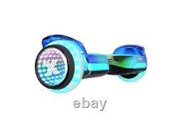 Green ZIMX POWER G11 Infinity LED Wheels and LED Footpads Hoverboard UL2272