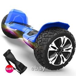 Gyroor G2 Blue Off Road 8.5 Bluetooth Hoverboard LED Certified Refurbished