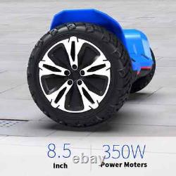 Gyroor G2 Blue Off Road 8.5 Bluetooth Hoverboard LED Certified Refurbished