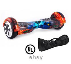 HOVER+ 6.5 Electric Scooters Hoverboard Bluetooth Self Balance Lights LED