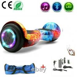 HooverBoard Bluetooth 6.5 Electric Scooters Colorful 2 Wheels Balance