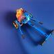 Hover Boar 6.5 + Led Hoverkart Flame & Ice Full Led Light Up Self Balancing Uk