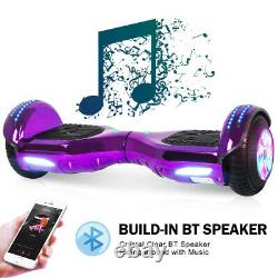 Hover Board Bluetooth 6.5 Inch Self Electric Scooter Flash 2Wheels Balance Board