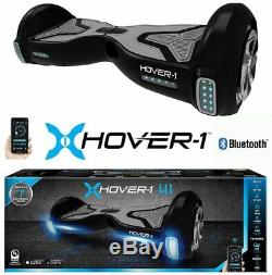 Hover H1 Black Bluetooth Hoverboard Electric Self Balance Board LED Lights