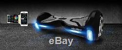 Hover H1 Black Bluetooth Hoverboard Electric Self Balance Board LED Lights