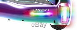 Hover H1 Iridescent Bluetooth Hoverboard Electric Self Balance Board LED Lights
