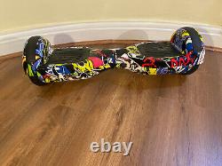 Hover+ Hoverboard Bluetooth 500W E-Scooters LED Wheels Lights Self Balance Board