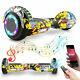 Hover Board 6.5inch Electric Scooters Bluetooth Led Self Balance Board Kids Gift