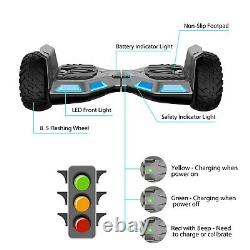 Hover board 8.5Inch Electric Scooters Bluetooth LED Self Balance Board Kids Gift