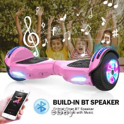 Hoverboard 6.5Bluetooth Electric LED Self-Balancing Scooter Xmas Gift +WARRANTY