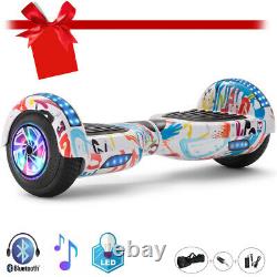 Hoverboard 6.5 Bluetooth Electric Self Balancing Scooters 2Wheels LED Lights-UK