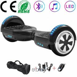 Hoverboard 6.5 Bluetooth Self-Balancing Electric Scooters LED Segway+UK Charger