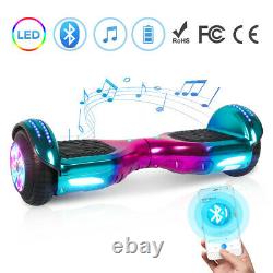 Hoverboard 6.5'' Bluetooth Self Balancing Scooter E-scooter UK Plug Flash Wheels