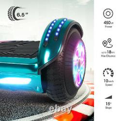 Hoverboard 6.5'' Bluetooth Self Balancing Scooter E-scooter UK Plug Flash Wheels