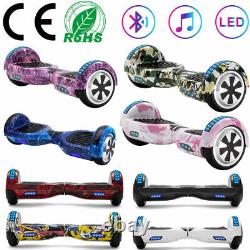 Hoverboard 6.5 Electric Scooters Bluetooth LED Self Balance Scooter 2 Wheel+Bag