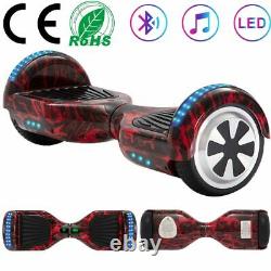 Hoverboard 6.5 Electric Scooters Bluetooth LED Self Balance Scooter 2 Wheel+Bag