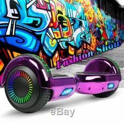 Hoverboard 6.5 Electric Scooters Bluetooth Self Balance Board LED Wheels Lights