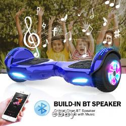 Hoverboard 6.5 Electric Scooters Bluetooth Self-Balancing Board With UK Changer