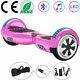 Hoverboard 6.5 Electric Scooters Pink Bluetooth Led Smart Self-balancing Board