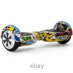 Hoverboard 6.5 Hip-hop Bluetooth Electric Scooters LED 2 Wheels Balance Board