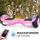 Hoverboard 6.5 Inch Bluetooth Self Electric Scooters Led Flash Wheels Pink Girls