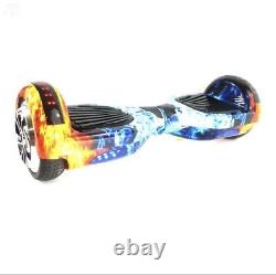 Hoverboard 6.5 Inch Hip-Hop Yellow Electric Scooters Bluetooth LED E-skateboard