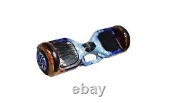 Hoverboard 6.5 Inch Hip-Hop Yellow Electric Scooters Bluetooth LED E-skateboard