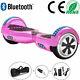 Hoverboard 6.5 Inch Pink Electric Scooters Bluetooth Led 2 Wheels Balance Booard