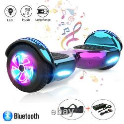 Hoverboard 6.5 Inch Self-Balancing Scooter Bluetooth Speaker Electric Scooters