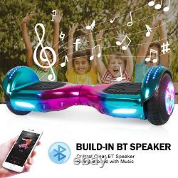 Hoverboard 6.5 Inch Self Electric Scooter Flash 2Wheels Bluetooth Balance Board