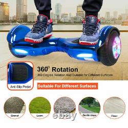 Hoverboard 6.5 Inch Self Electric Scooter Flash 2Wheels Bluetooth Go Kart Board