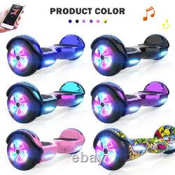Hoverboard 6.5 Inch Self Electric Scooters Flash 2Wheels Balance Board Bluetooth