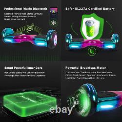 Hoverboard 6.5 Inch Self Electric Scooters Flash 2Wheels Balance Board Bluetooth