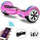 Hoverboard 6.5 Pink Bluetooth Electric Scooters Led Smart Balance Board For Kids