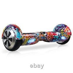 Hoverboard 6.5 Self Balancing Board LED Light Electric Scooters + Hoverkart