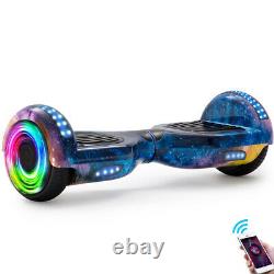 Hoverboard 6.5 Self-Balancing Electric Scooters Bluetooth LED Segway For Kids