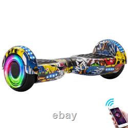 Hoverboard 6.5 Self-Balancing Electric Scooters Bluetooth LED Segway For Kids