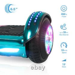 Hoverboard 6.5'' Self-Balancing Scooters Bluetooth LED Electric Scooter For Kids