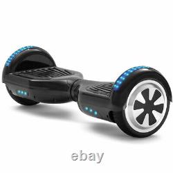 Hoverboard 6.5 Smart E-scooters Bluetooth Electric Scooters Balance Board Black