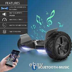 Hoverboard 8.5 Electric Self Balancing Scooter Bluetooth Speaker 1YR WARRANTY