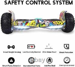 Hoverboard 8.5 Electric Self Balancing Scooter Bluetooth Speaker 1YR WARRANTY