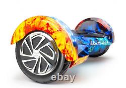 Hoverboard 8.5 + LED Hoverkart. Full LED light up. Self Balancing. Fire and Ice