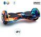 Hoverboard 8.5. Self Balancing. Fire And Ice Bluetooth. Led Front Wheel Lights