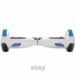 Hoverboard Balance Board Segway 6.5 LED Bluetooth 500W Electric Scooter White