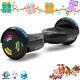 Hoverboard Black 6.5 Bluetooth Self-balancing Scooters Led Electric Scooter-uk