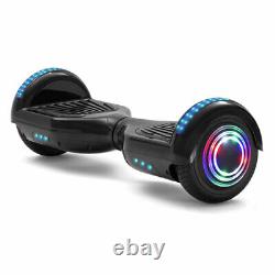 Hoverboard Black 6.5 Inch Electric Scooters Bluetooth 2Wheels Balance Skateboard