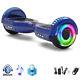 Hoverboard Blue 6.5 Electric Scooters Bluetooth Self-balancing 2wheels Board-uk