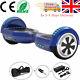 Hoverboard Blue 6.5 Inch Bluetooth Electric Scooters Led Kids Balance Board+bag