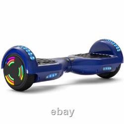 Hoverboard Blue 6.5 Inch Self-Balancing Electric Scooters Bluetooth Kid Segway